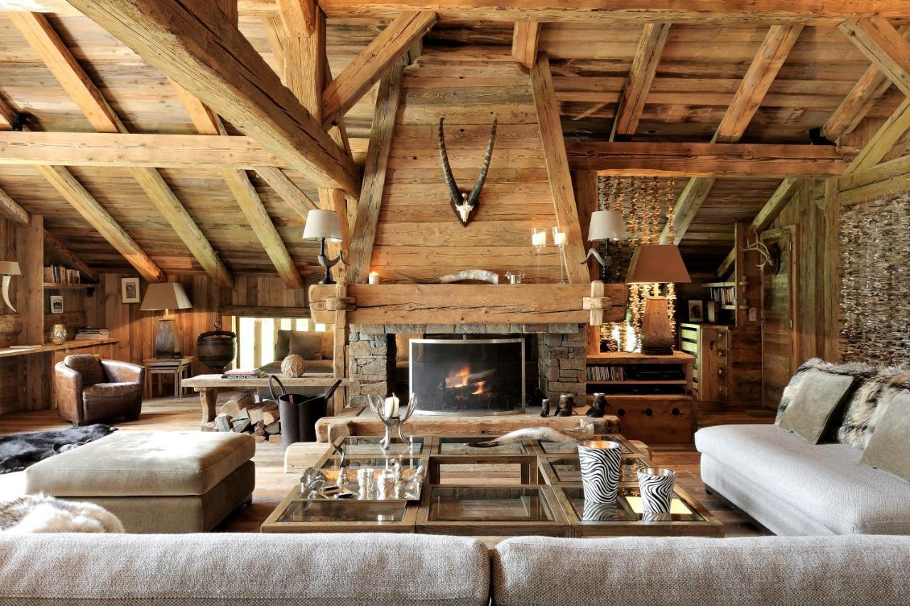 Chalet Javen - 520M2 Avec Piscine Chauffee Et Home Cinema Megeve Exterior photo
