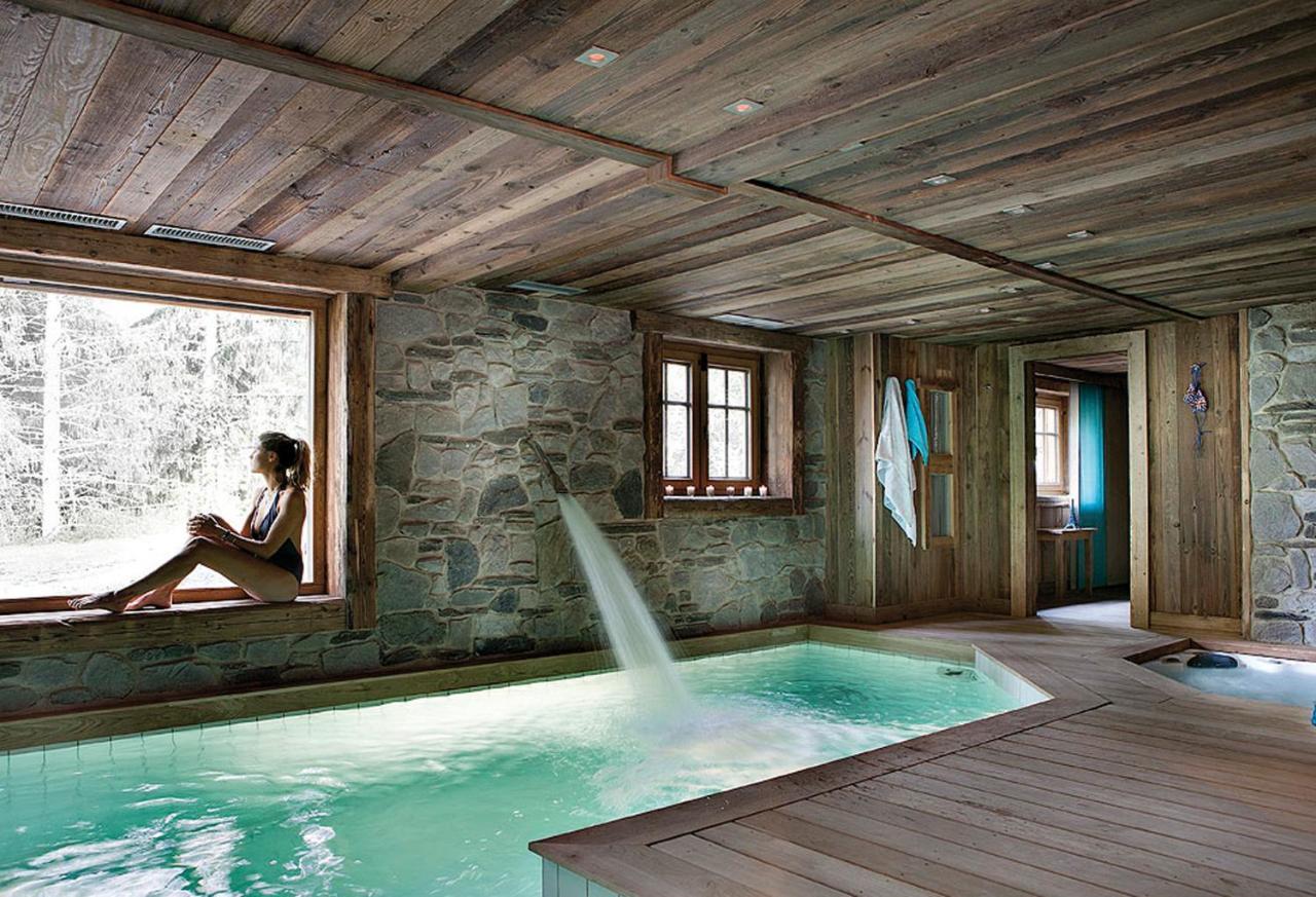 Chalet Javen - 520M2 Avec Piscine Chauffee Et Home Cinema Megeve Exterior photo