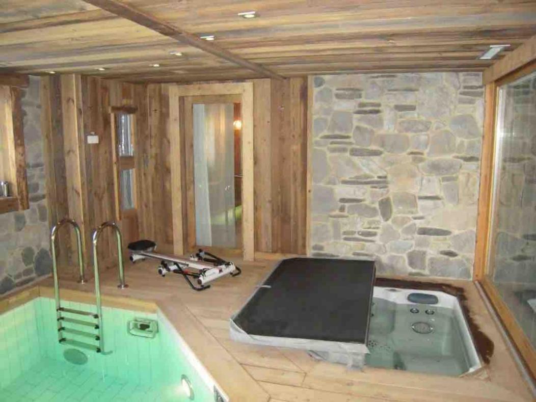 Chalet Javen - 520M2 Avec Piscine Chauffee Et Home Cinema Megeve Exterior photo