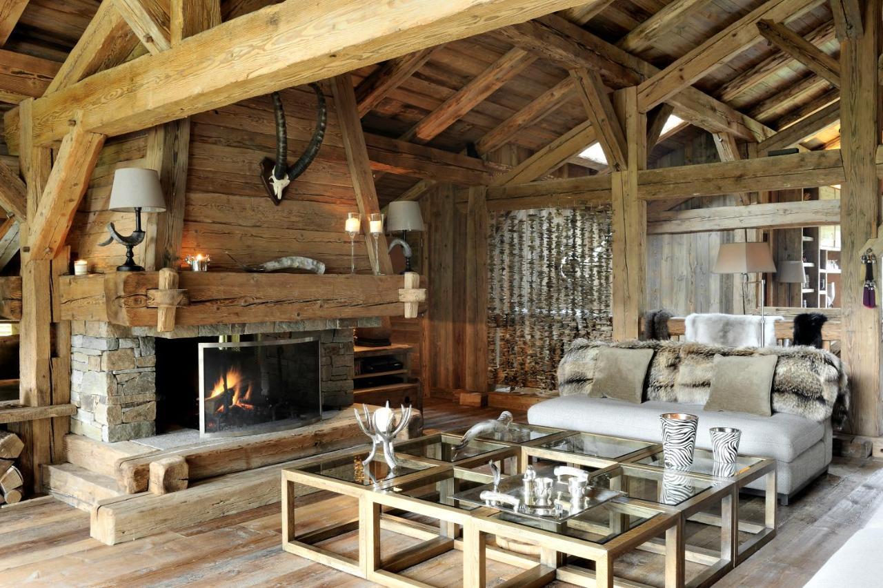 Chalet Javen - 520M2 Avec Piscine Chauffee Et Home Cinema Megeve Exterior photo